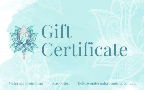 Gift Certificate Massage Gold Coast Pregnancy Labour Postnatal